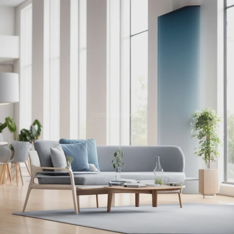 AIによる室内換気システムのイメージ